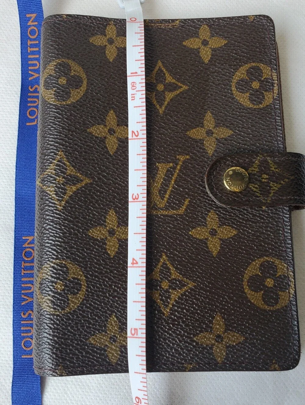 Louis Vuitton Brown Monogram Canvas Agenda Cover - Picture 13 of 16